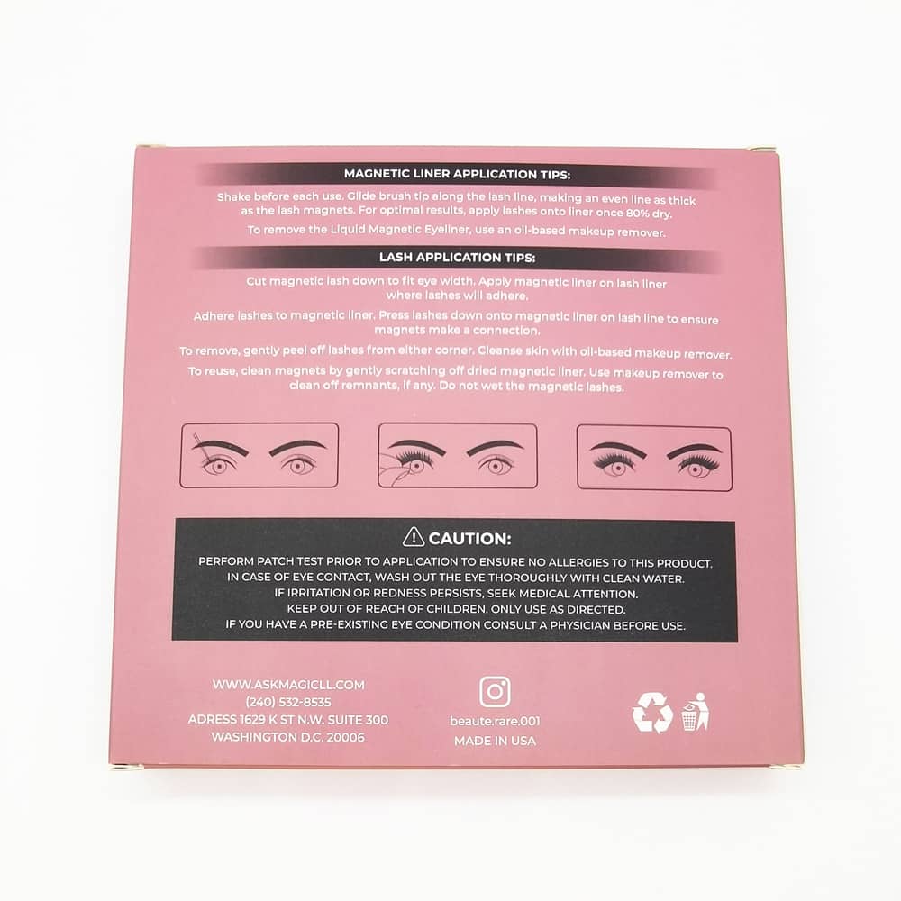 Magnetic eyelashes